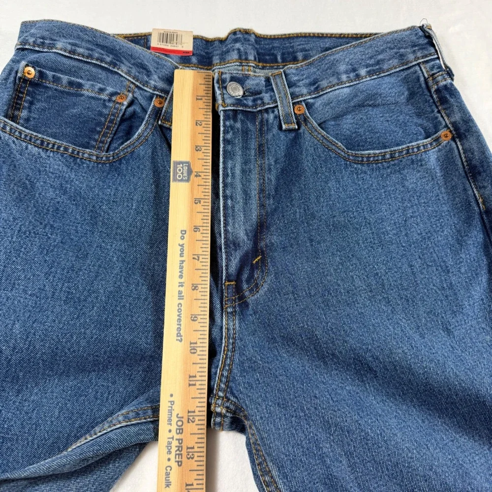 Levi's 516 Slim Straight Jeans Mens 34x34 Blue Denim Classic‎ Aesthetic NWT